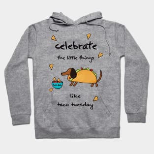 calebrate taco dog Hoodie